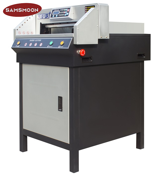 SPC-455E Electric Paper Cutter Heavy Duty Cutting Machine for Printing Shop 