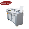 SPB-BM600P glue perfect commercial book binding machine three glue rolls side glue binding machine