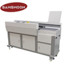 SPB-767HCA3 Efficient Hardcover Book Binding Machine 5 Inch Display Screen Automatic Hot Glue Binder