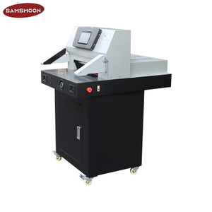 Samsmoon 460mm Guillotine Electric Heavy Paper Cutter A3 Paper Cutting Machine A3 Paper Cutter for Printing Shop