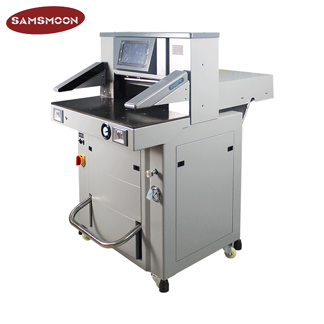 SPC-528HP Hydraulic 520mm Paper Cutting Machine 20inch Hydraulic Programmable Paper Cutter Guillotine Cutting Machine